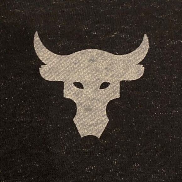 Under Armour Oversized Sweatshirt Womens Size Large Black Loose Hoodie Cropped - Picture 5 of 12